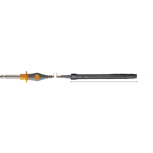 330-030 Uchwyt elektrod bez przycisków, trzonek 4 mm, do Bovie 8 mm, kabel 4.5 m