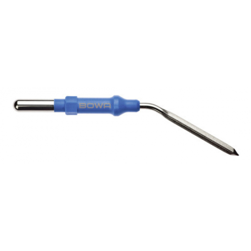 500-008 Elektroda nożowa, zagięta, rombowa, trzonek 4 mm (5 szt.)