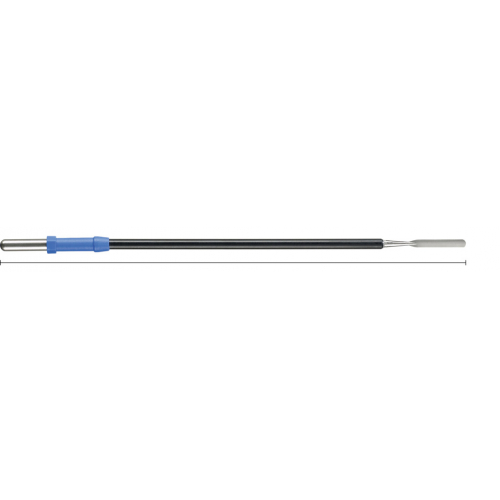 520-028 Elektroda nożowa, prosta 154 mm, izolowany trzonek 4 mm
