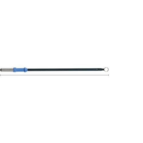 520-031 Elektroda pętlowa, drutowa, prosta, Ø 5 mm, 123 mm, izolowany trzonek 4 mm