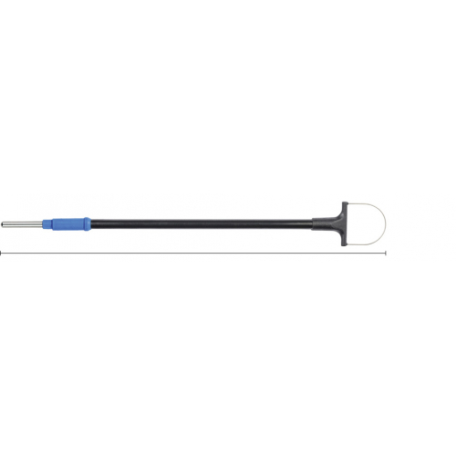 530-135 Elektroda petlowa, 15 x 15 mm, 137 mm, izolowany trzonek 2.4 mm