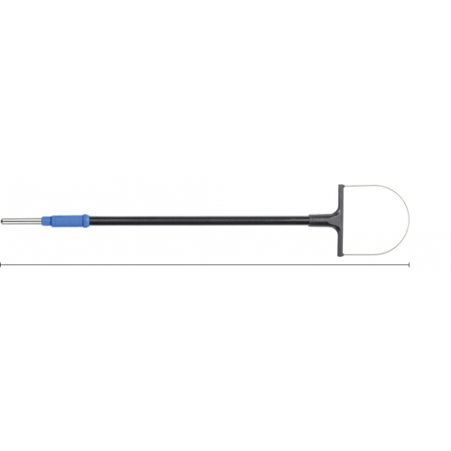 530-136 Elektroda petlowa, 25 x 25 mm, 147 mm, izolowany trzonek 2.4 mm