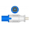 Kabel połączeniowy SpO2 typu Philips, wtyk 8 pin, kabel 2.4 m