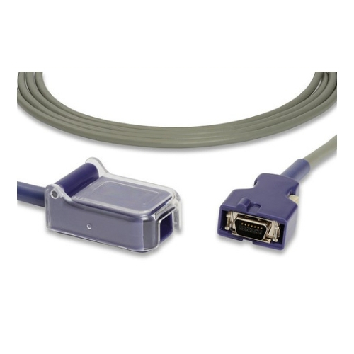 Kabel połączeniowy SpO2 typu Nellcor OxiMax (DOC-10), wtyk 14 pin, kabel 2.4 m
