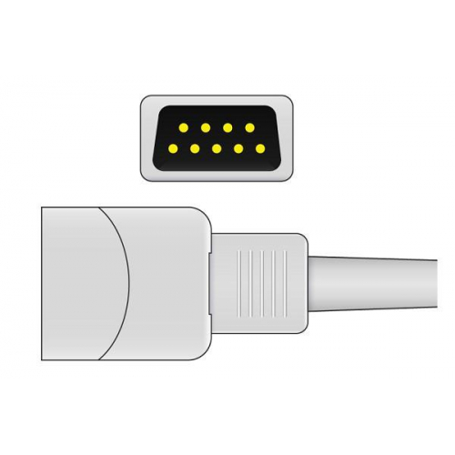 Czujnik SpO2 typu BCI, silikonowy dla dorosłych, wtyk 9 pin, kabel 3m