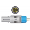 Czujnik SpO2 typu Choice OxiMax, klips plastikowy dla dorosłych, wtyk 9 pin, kabel 3m