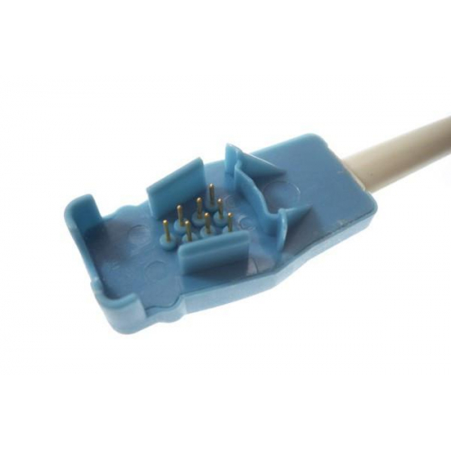 Czujnik SpO2 typu OxyTip, klips na ucho dla dorosłych, wtyk 8 pin, kabel 1m