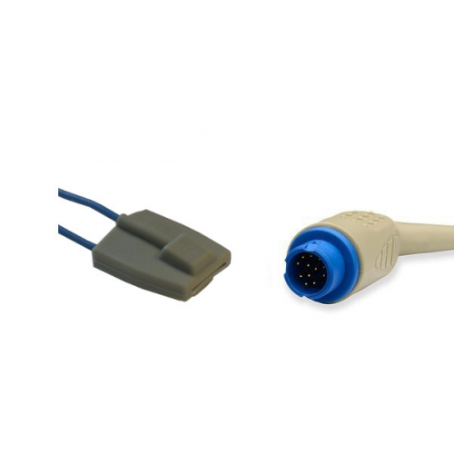 Czujnik SpO2 typu Mindray, silikonowy pediatryczny, wtyk 12 pin, kabel 3m
