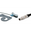 Czujnik SpO2 typu Criticare, klips na ucho dla dorosłych, wtyk 5 pin, kabel 3m