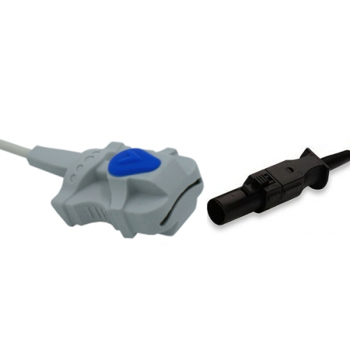 Czujnik SpO2 typu Dixtal, silikonowy dla dorosłych, wtyk 7 pin, kabel 3m