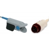 Czujnik SpO2 typu Kontron, klips plastikowy dla dorosłych, wtyk 6 pin, kabel 3m