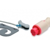 Czujnik SpO2 typu Artema S&W, klips na ucho dla dorosłych, wtyk 10 pin, kabel 3m