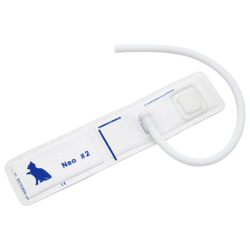 Jednorazowy mankiet NIBP 2-żyłowy #2 obwód 4-8 cm